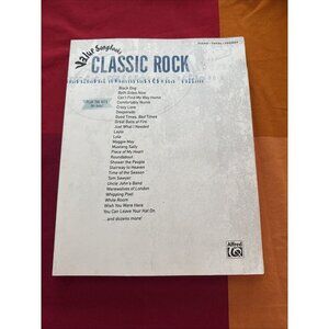 Classic Rock Value Songbooks Series Piano Vocal Chords Sheet Music PB. Brand New